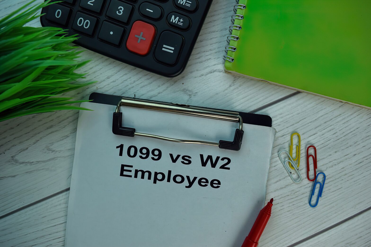 What is the Difference Between a 1099 Employee and a W2 Employee?